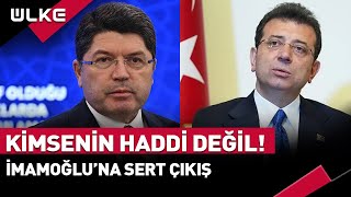 🔴 Kimsenin Haddi Değil Bakan Tunçtan İmamoğluna Sert Çıkış Sondakika [upl. by Timothee666]