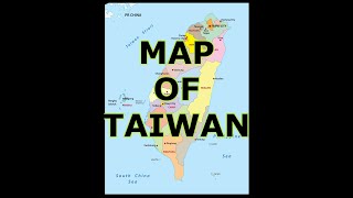 MAP OF TAIWAN [upl. by Miarfe]