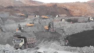 7 EXCAVATOR PRODUCTIO II OPENCAST SAFEST MINING VIDEO II Safe Mines  MINING RELATED ALL VLOG [upl. by Iur]