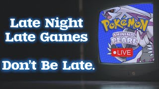 Pokemon Shining Pearl Speed Running The End Game Late Night Streaming [upl. by Dominica]