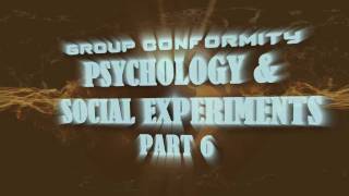 GROUP CONFORMITY PSYCHOLOGY AND SOCIAL EXPERIMENTS BEHAVIOUR  PART 617 [upl. by Reynard538]