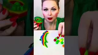 ASMR RAINBOW FOOD shorts [upl. by Syman]