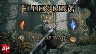 Elden Ring All Ash of War With DLC  AbilityPreview [upl. by Narih]