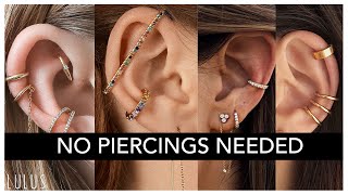 Earrings That Dont Require Any Piercing [upl. by Lachman]