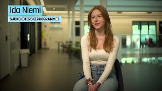 Sjuksköterskeprogrammet  träffa studenten Ida [upl. by Eladal]