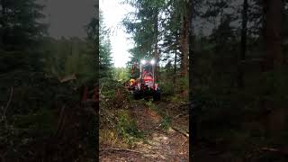 Kranman Bison 6000 X PRO LessMB 🌲🇨🇿 forestry logging stihl farming husqvarna kranman [upl. by Eelrac]