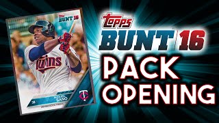 Topps Bunt 16  Pack Openings amp Team Building [upl. by Moureaux571]