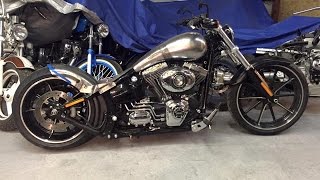 Harley Davidson FXSB Softail Breakout Customizing Umbau [upl. by Ambrogino]