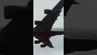 British airways A380 landing Heathrow airport [upl. by Agem398]