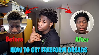 How To Get Freeform Dreads [upl. by Rexanne]