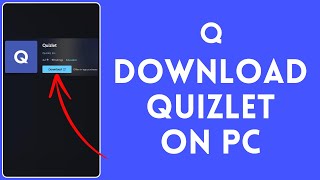 How to Download Quizlet on PC 2024  Install Quizlet on PC [upl. by Emorej]