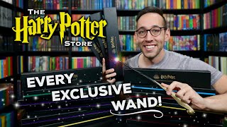 I PURCHASED EVERY WAND  Harry Potter Store in New York [upl. by Evslin]