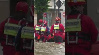 🌧️⚠️ De overstromingssituatie in ZuidDuitsland blijft gespannen overstroming duitsland hoogwater [upl. by Adama504]