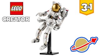 LEGO Creator 3in1 Astronaut im Weltraum 31152  Speed build [upl. by Miun]