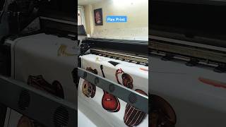 Flex Benner Printing Print। newsong bollywood poster flexprinting printingmachine [upl. by Alfonso985]