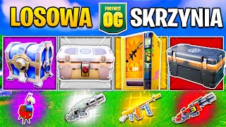 LOSOWA OG SKRZYNIA CHALLENGE w Fortnite [upl. by Darcie]