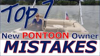 Biggest Mistakes New Pontoon owners Make [upl. by Aettam]