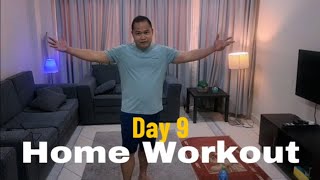 Day 9 HOME WORKOUT  7 HABITS [upl. by Flora]