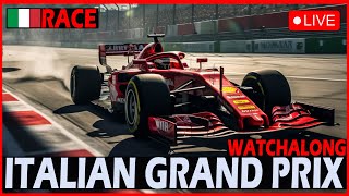 F1 LIVE  Italian GP Race Watchalong With Commentary [upl. by Nraa]