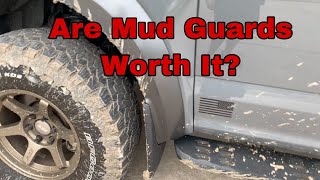 Do mud flaps even work Ford f150Raptor [upl. by Diarmid467]