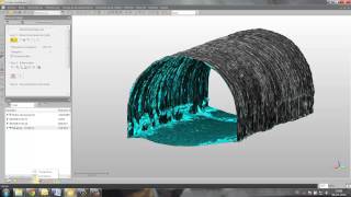 Trimble RealWorks  Creación de malla túnel [upl. by Enrica]