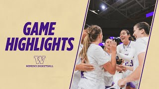 Washington 94 Siena 51  Huskies Highlights [upl. by Seedman138]