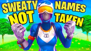 50 ⭐🌟BEST Sweaty Things To Add To Your Fortnite Name 🔥 [upl. by Attenaj]