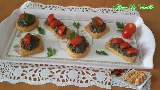 RecetteTapenade dolives noiresBlack Olives tapenade recipeطريقة تحضير معجون الزيتون [upl. by Heater568]