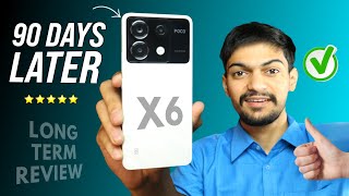 Poco X6 Review  After 3 Months HEATING Issues amp Lag  Poco X6 Long Term Review 🔥 [upl. by Yarled378]