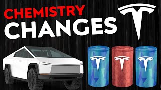 Tesla 4680 Battery Chemistry Changes REVEALED [upl. by Lardner]