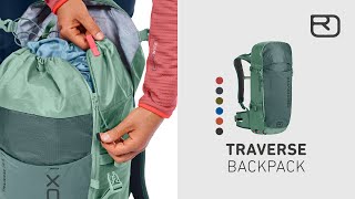 The new TRAVERSE backpack series for mountaineers  ORTOVOX [upl. by Kudva474]