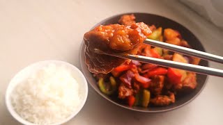 Ma recette secrète  Porc sauce aigre douce à la cantonaise [upl. by Coleville]