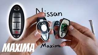 Nissan Maxima Key Fob Battery Replacement 2007  2021 [upl. by Lucias780]