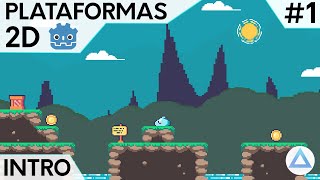 Juego de Plataformas 2DGodot TutorialIntroduccion Godot1CapituloProgramacion Videojuegos [upl. by Garv]