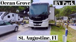 Ocean Grove RV ResortCamping in St Augustine Fl [upl. by Earley]