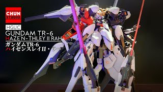 巨大就是浪漫 HG鋼彈TR6海瑟斯雷II拉 AOZ ガンダムTR6ハイゼンスレイII・ラー GUNDAM TR6 HAZENTHLEY II RAH 鋼彈改造全塗裝 [upl. by Urdna]