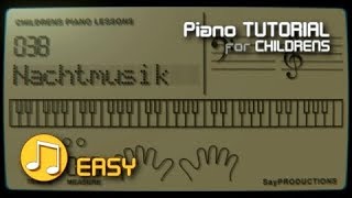 Eine Kleine Nachtmusik  Piano Tutorial [upl. by Tamis]