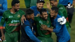 Winning Moments  1st ODI  India tour of Bangladesh 2022 [upl. by Erinn]