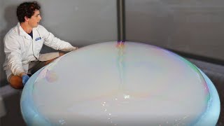 I Made The Worlds Largest Dry Ice Bubble [upl. by Oz305]