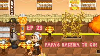 Papas Bakeria To Go Unlocked All Toppings of Thanksgiving [upl. by Dranyam64]