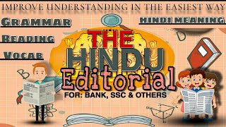 The Hindu Editorial Analysis  18 January2024 Vocab Grammar With Complete Understanding  Alok Sir [upl. by Elinor]