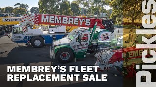 Membreys Fleet Replacement Sale  Pickles Industrial [upl. by Card]