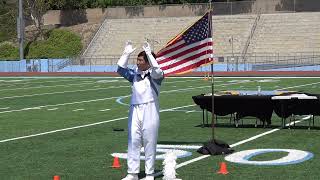 Drum Major Matthew Lam  Field Conducting Majors  2024 California Drum Major Championships [upl. by Enelyt]