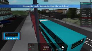 Outdated How to drive in Apsley amp District Bus simulator V4 Roblox [upl. by Marisa949]