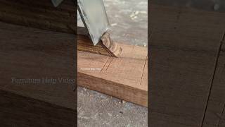 Woodworking skill  skill carpentry woodworking woodwork furniturehelpvideo tools skills [upl. by Parrott]