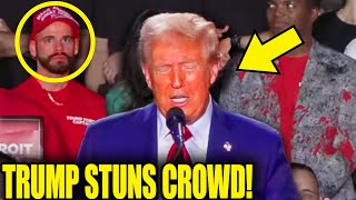 Crowd Falls SILENT As Trump COLLAPSES In DISASTER Rally [upl. by Lleder507]