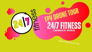 247 Fitness Cannock FPV fly through [upl. by Iccir]