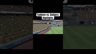 Yankees vs Dodgers Highlights yankees dodgers shortsviral baseball tendencias [upl. by Anelrahs540]