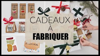 FABRIQUER SES CADEAUX DE NOËL [upl. by Nnaarual]