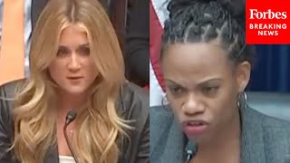 SHOCK MOMENT Riley Gaines Calls Summer Lee A Misogynist To Her Face—Then Gaines Responds [upl. by Brout]